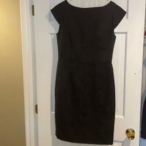364 brooks brothers black floral dress